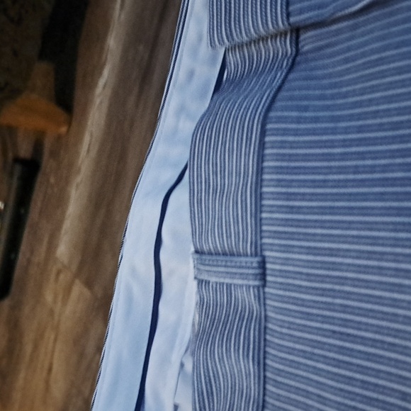 Banana Republic Striped Ryan Slim Straight Dress Pants Women's Size 6 - Picture 9 of 12